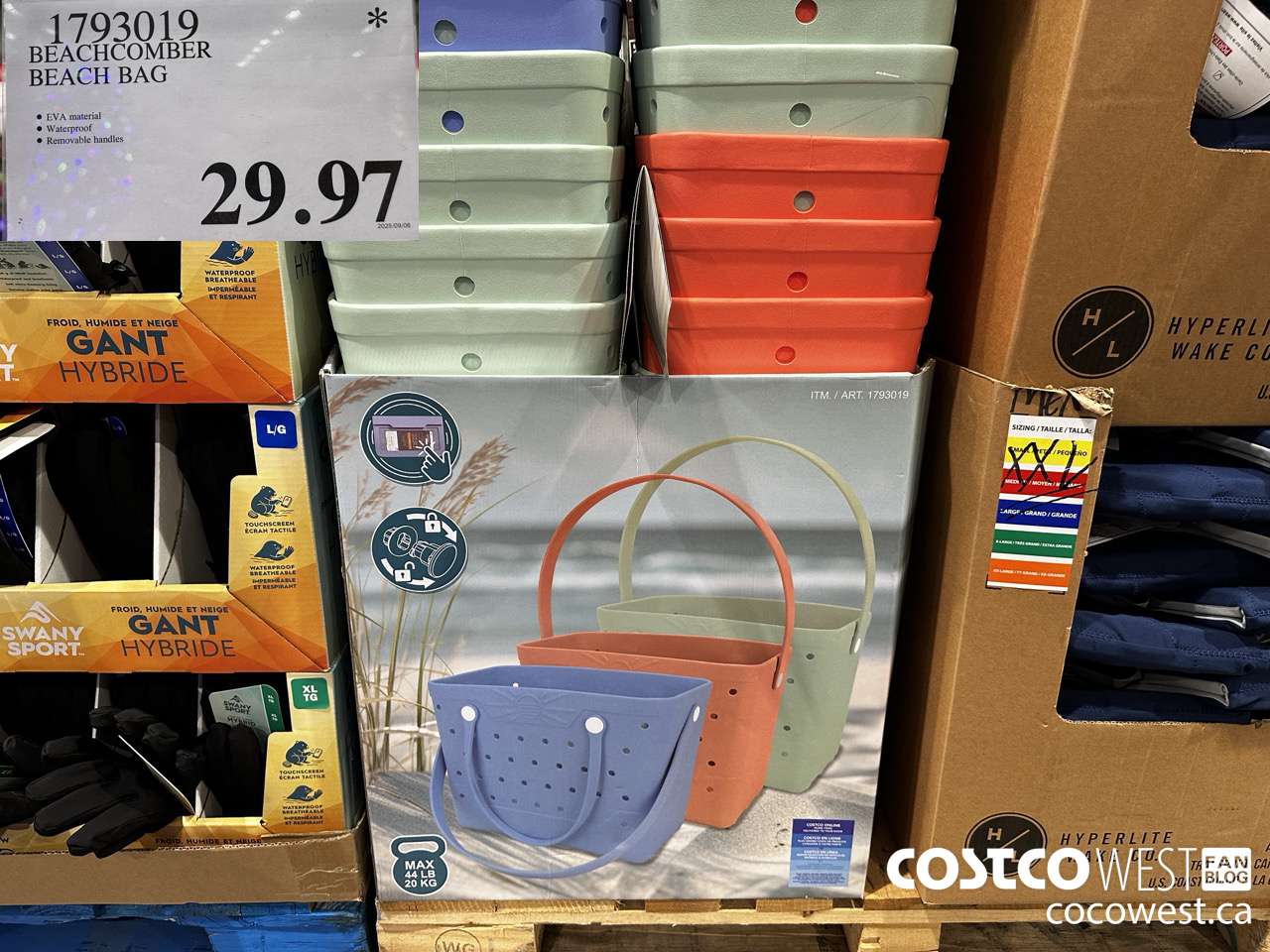 1793019 BEACHCOMBER BEACH BAG $29.97
