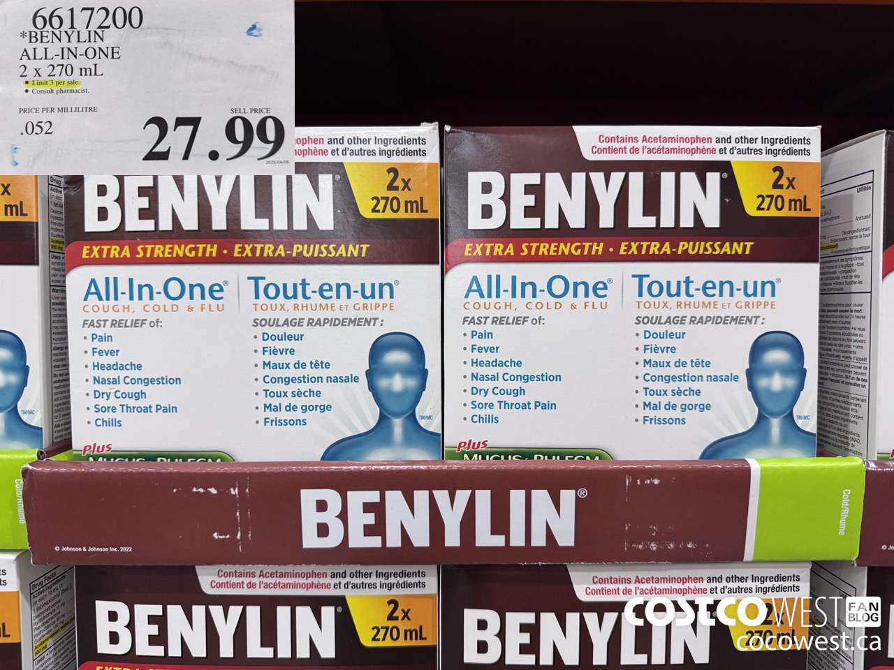 661720 BENYLIN ALL-IN-ONE 2 X 270ML $27.99