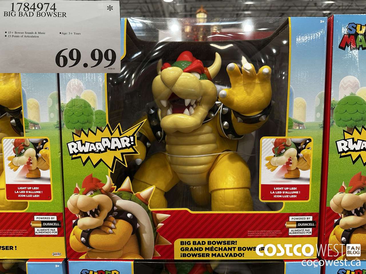 1784974 BIG BAD BOWSER $69.99