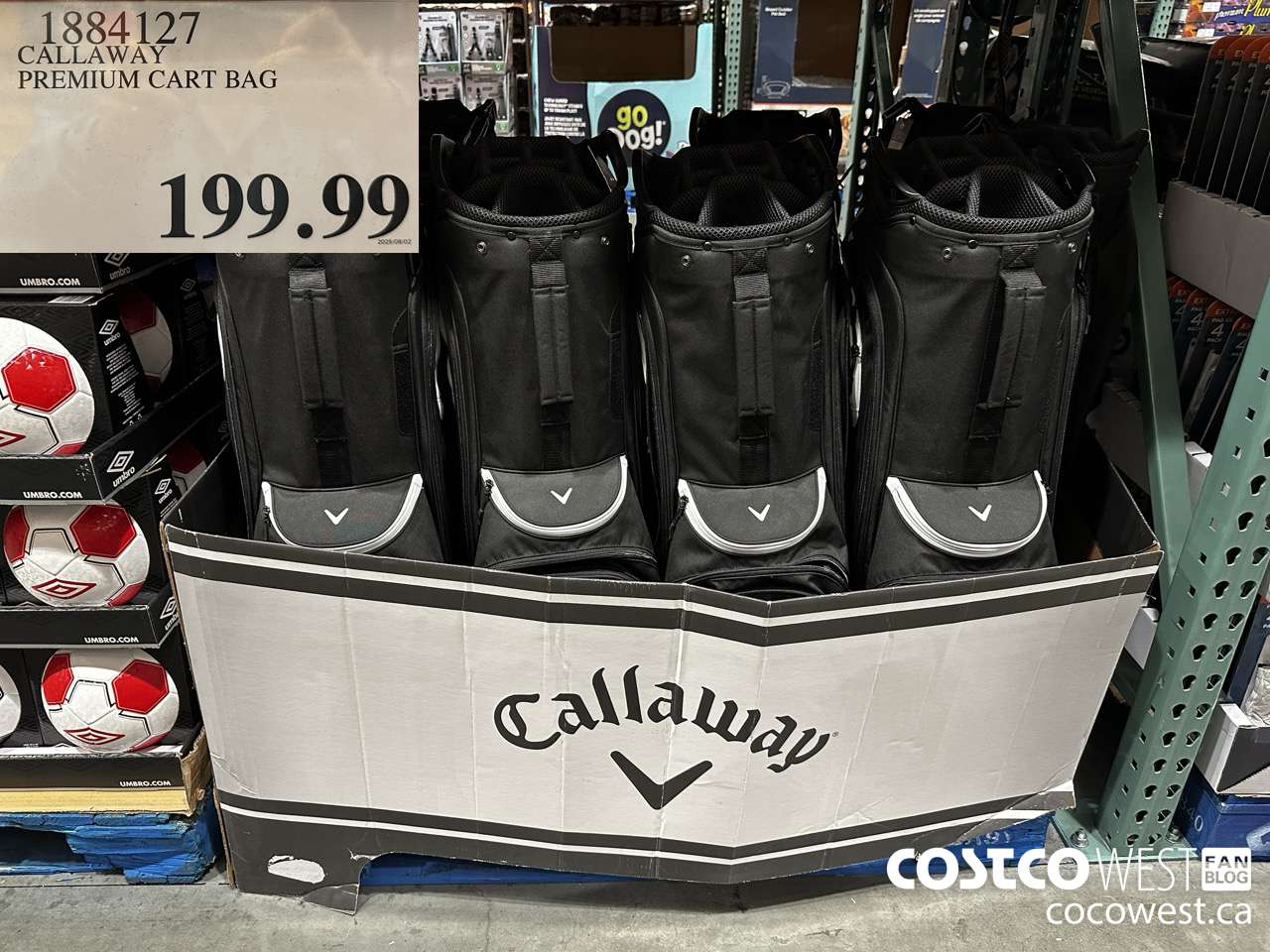 1884127 CALLAWAY PREMIUM CART BAG $199.99