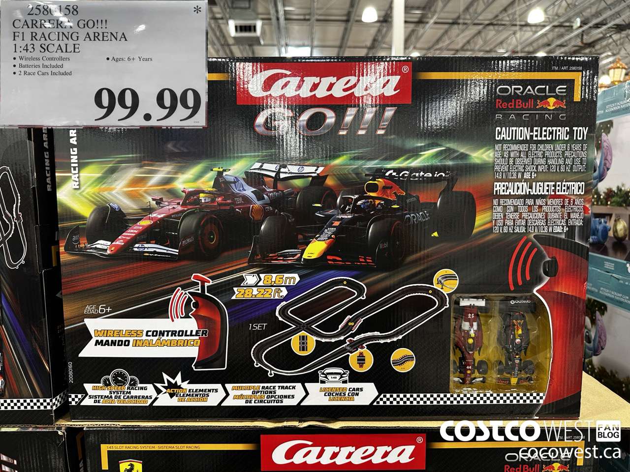 2580158 CARRERA GO!!! F1 RACING ARENA 1:43 SCALE $99.99