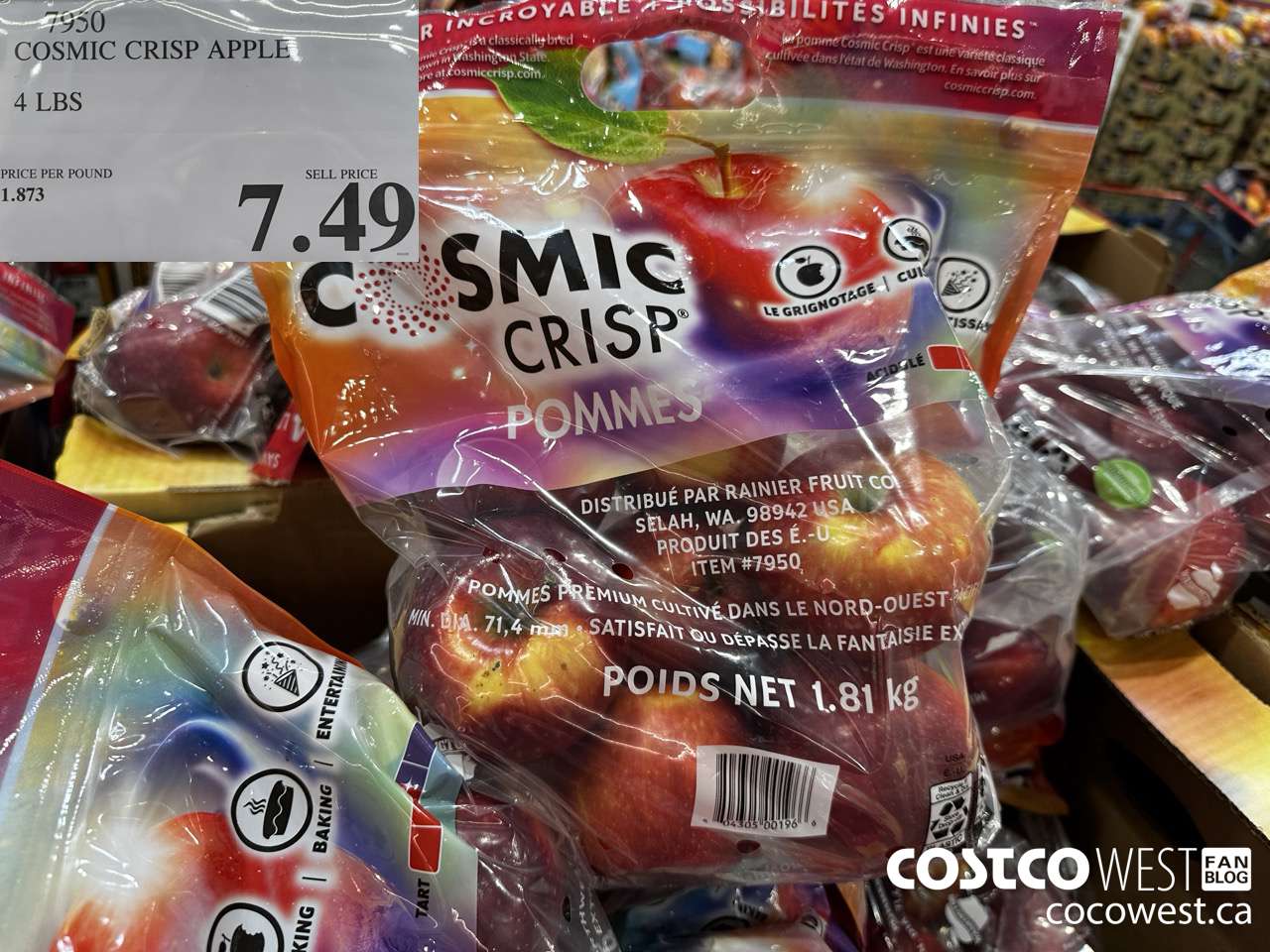 7950 COSMIC CRISP APPLE 4LBS $7.49