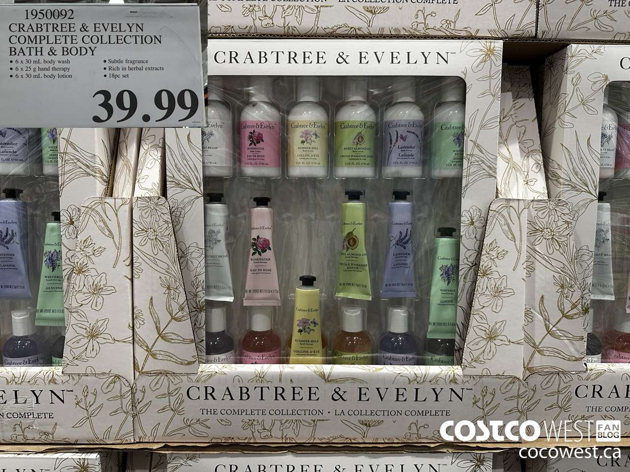 1950092 CRABTREE & EVELYN COMPLETE COLLECTION BATH & BODY $39.99
