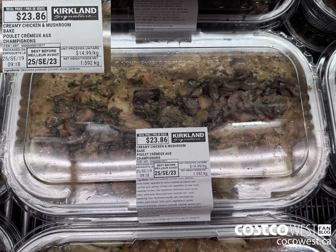 13577 CREAMY CHICKEN & MUSHROOM BAKE $14.99