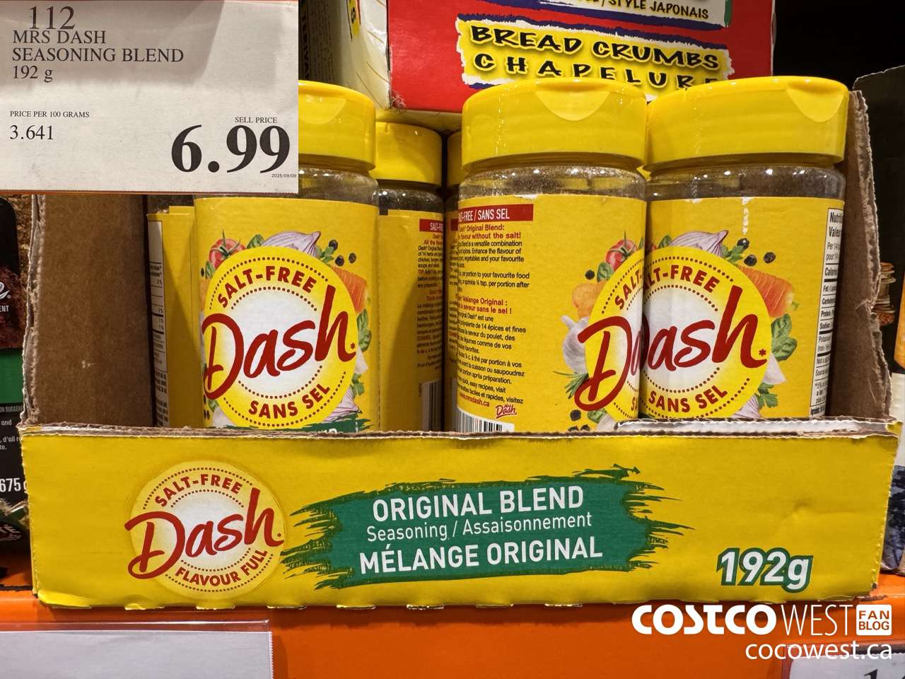 112 DASH ORIGINAL BLEND 192 g $6.99
