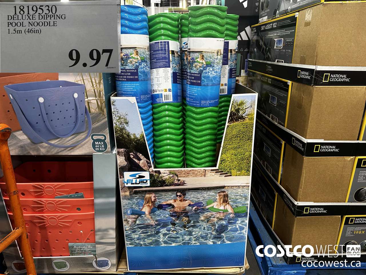 1819530 DELUXE DIPPING POOL NOODLE 1.5M (46IN) $9.97