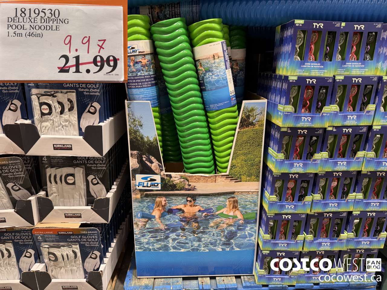 1819530 DELUXE DIPPING POOL NOODLE 1.5M (46IN) $9.97