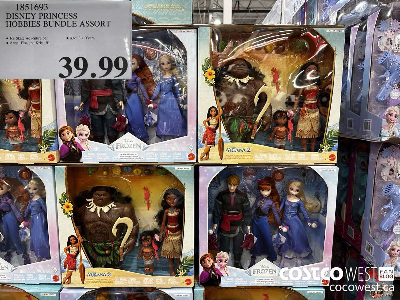 1851693 DISNEY PRINCESS HOBBIES BUNDLE ASSORT $39.99