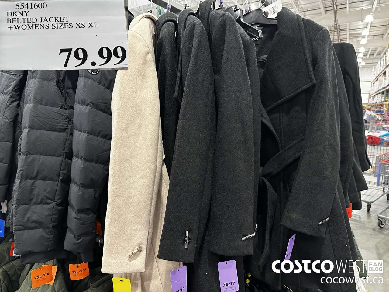 5541600 DKNY FAUX WOOL JACKET WOMENS SIZES XS-XL $79.99