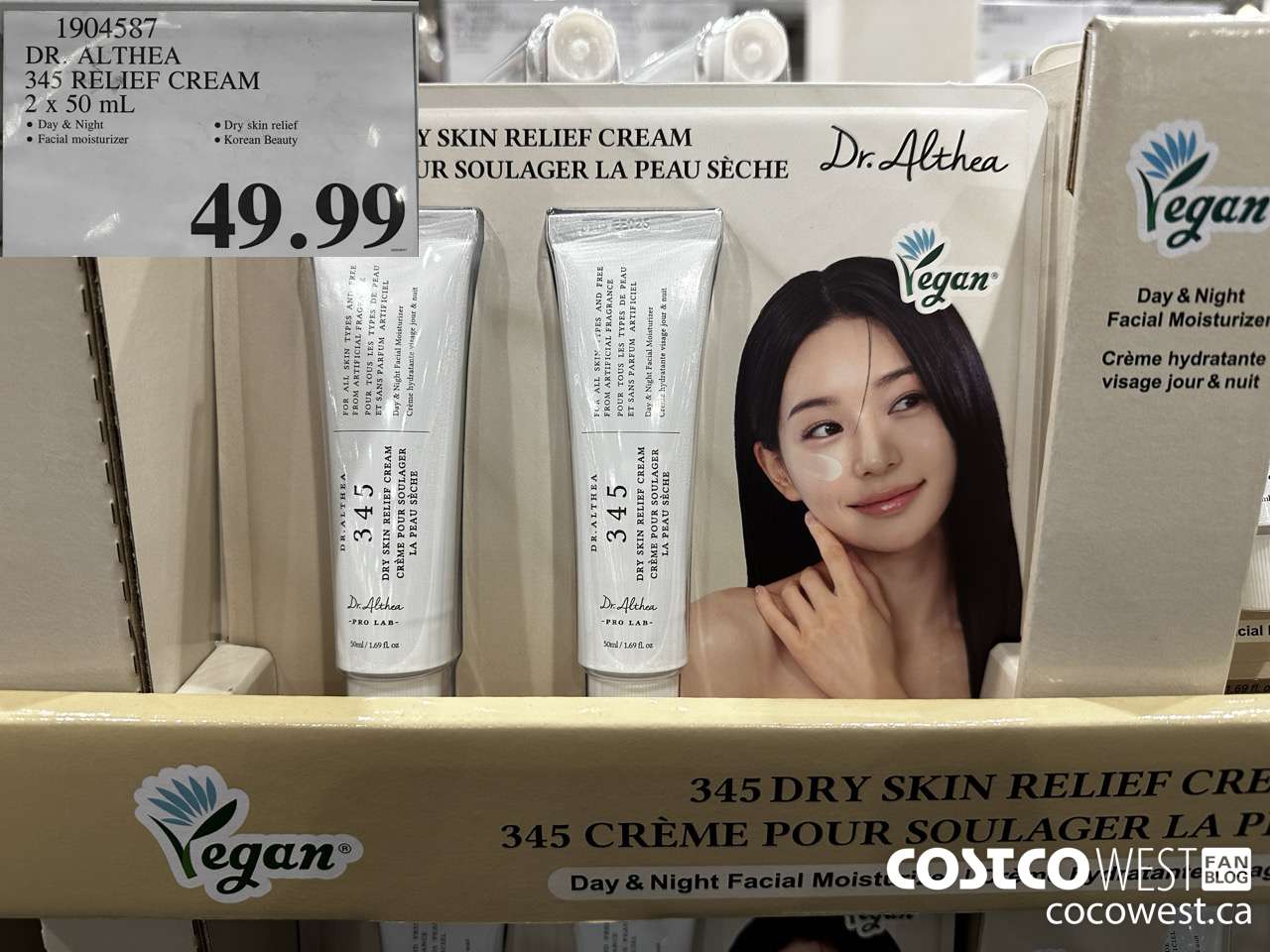 1904587 DR. ALTHEA 345 RELIEF CREAM 2 X 50ML $49.99