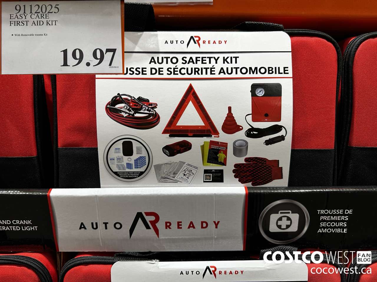 9112025 EASY CARE FIRST AID KIT $19.97