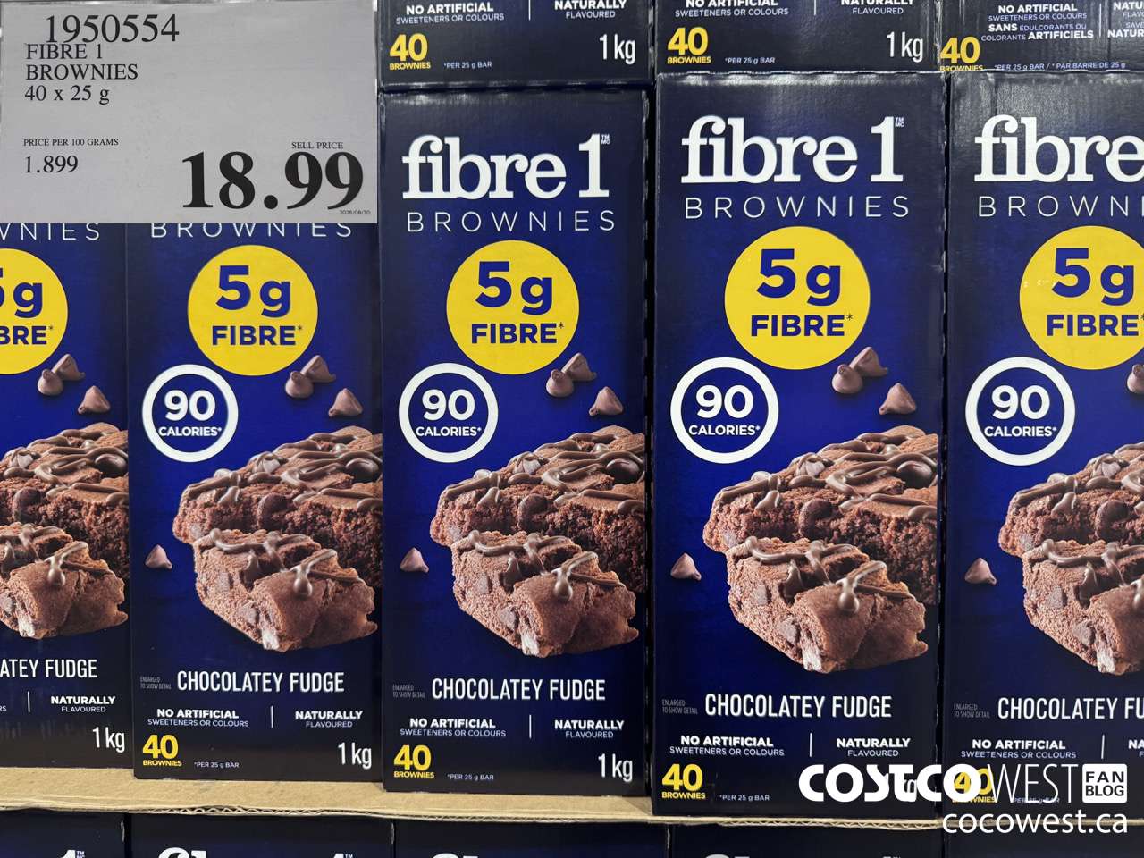 1950554 FIBRE 1 BROWNIES 40 X 25G $18.99
