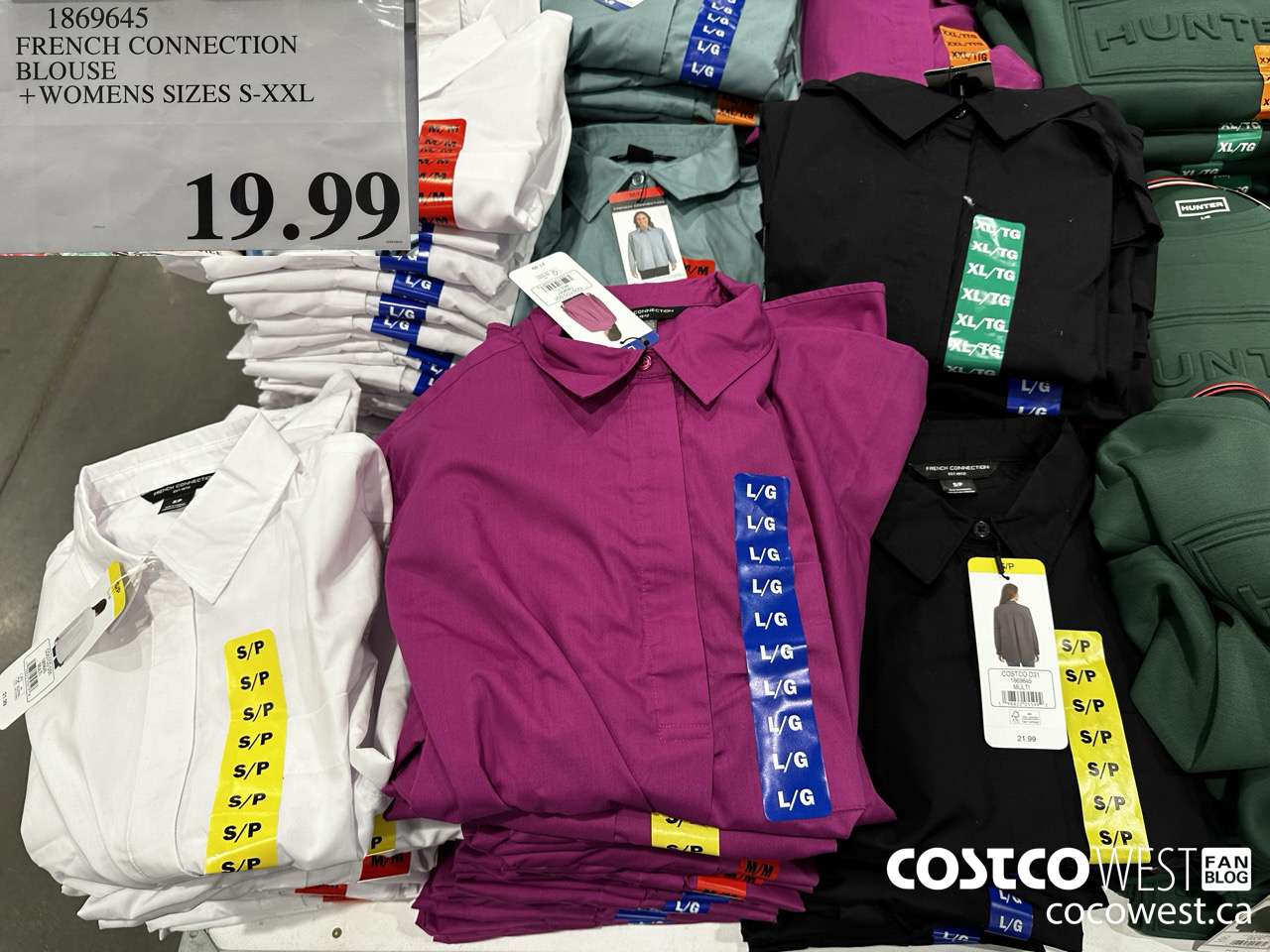 1869645 FRENCH CONNECTION BLOUSE WOMENS SIZES S-XXL  $19.99