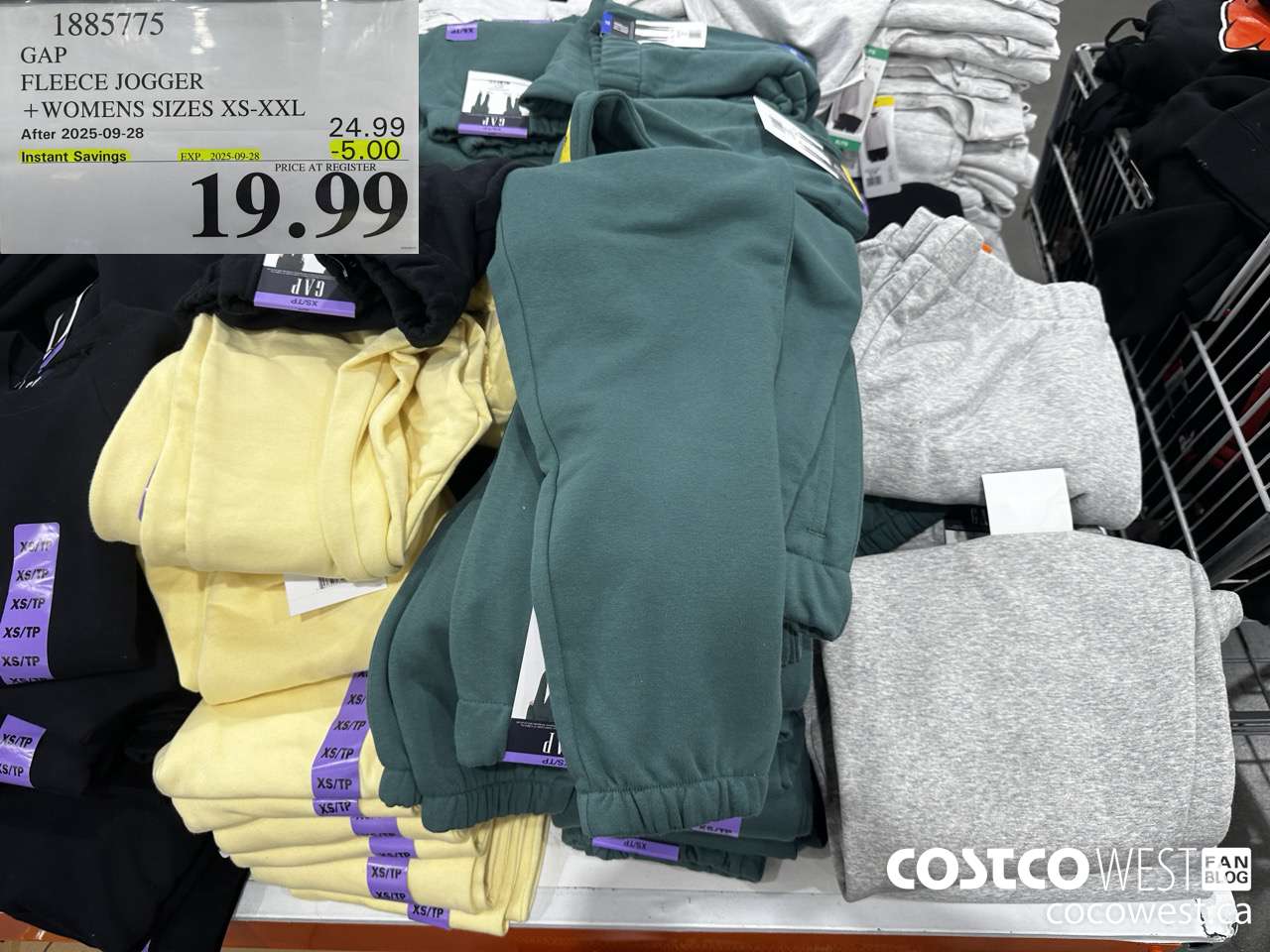 1885775 GAP FLEECE JOGGER WOMENS SIZES XS-XXL ($5.00 INSTANT SAVINGS EXPIRES ON 2025-09-28) $19.99