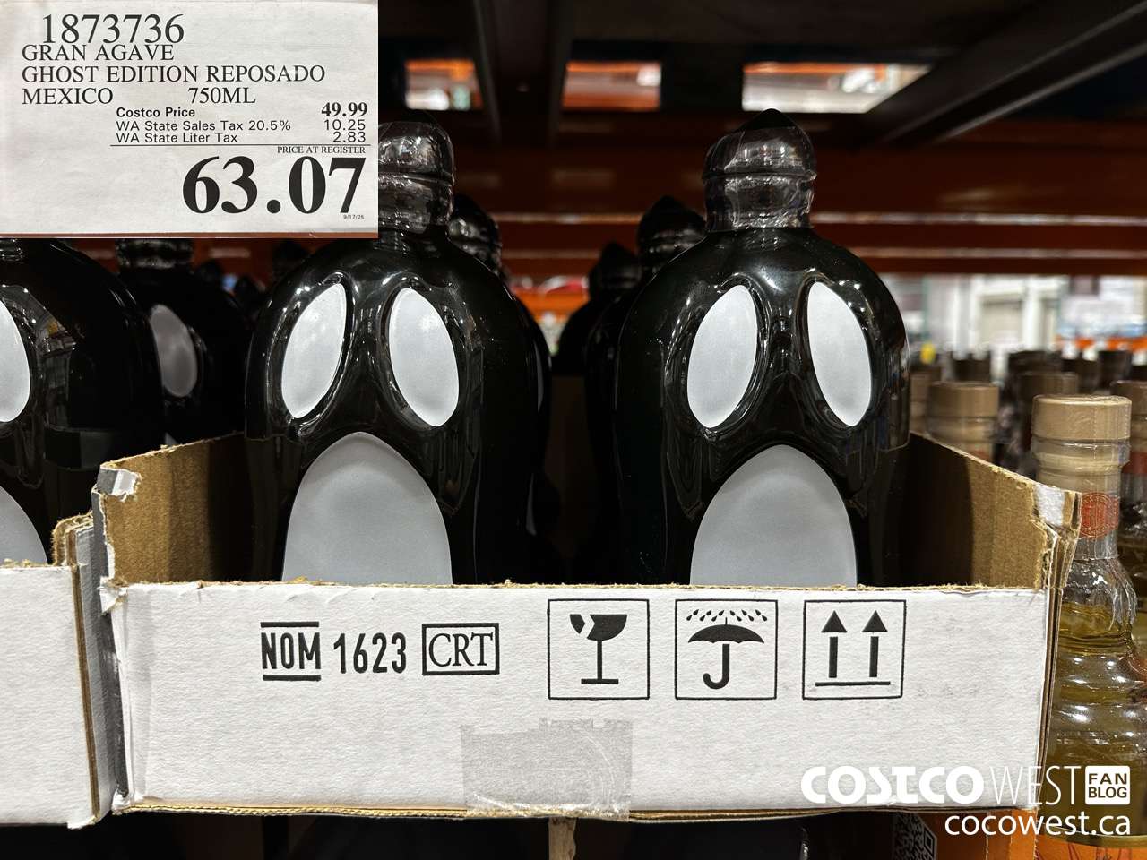 1873736 GRAN AGAVE GHOST EDITION REPOSADO MEXICO 750ML $63.07