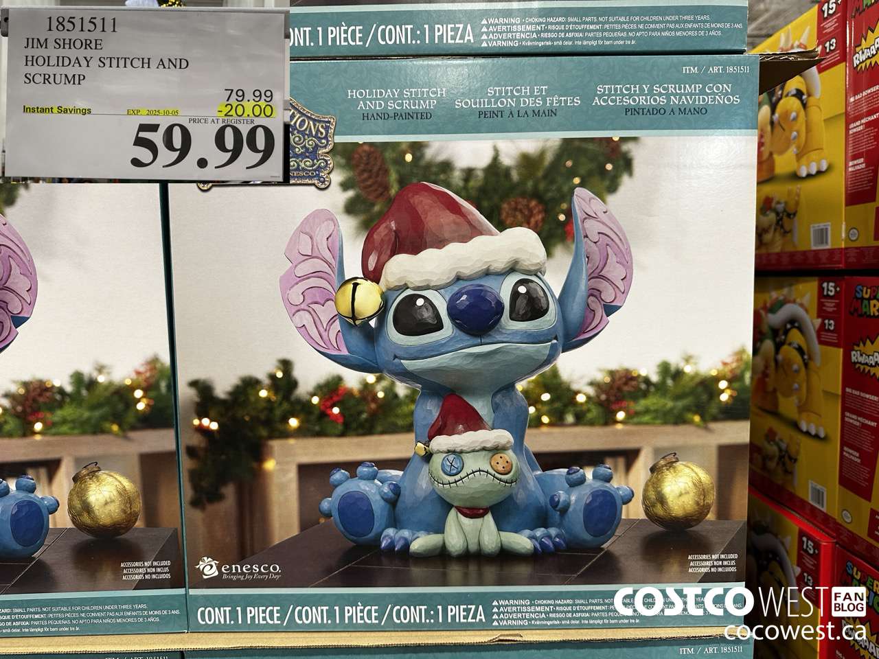 1851511 JIM SHORE HOLIDAY STITCH AND SCRUMP ($20.00 INSTANT SAVINGS EXPIRES ON 2025-10-05) $59.99