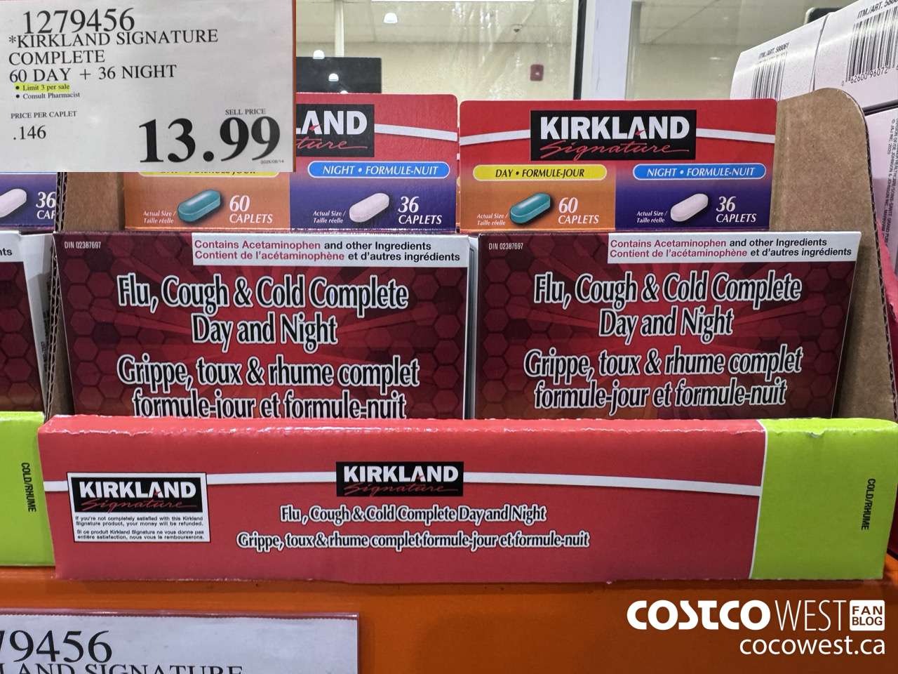 1279456 KIRKLAND SIGNATURE COMPLETE 60 DAY + 36 NIGHT $13.99