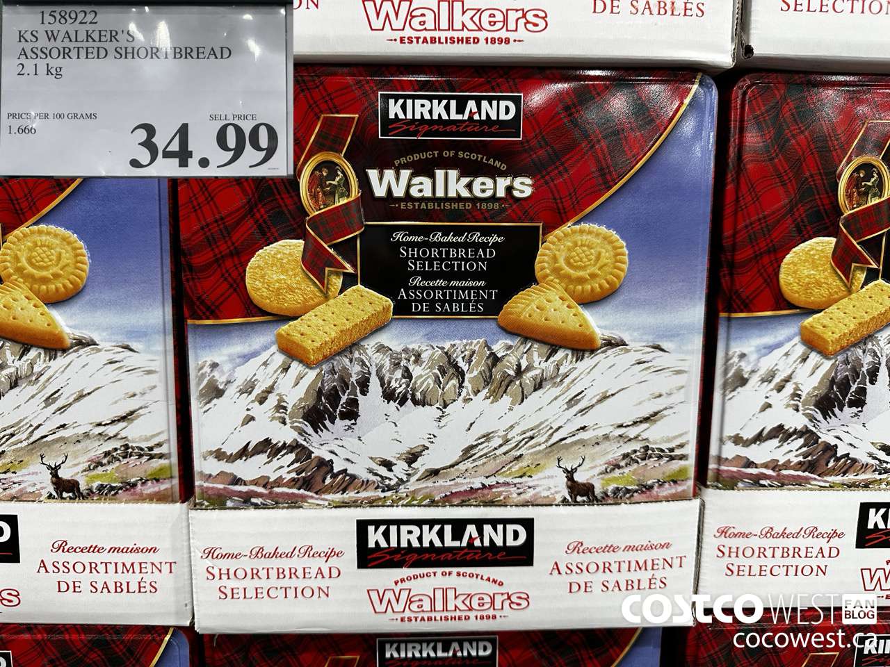 158922 KS WALKERS'S ASSORTED SHORTBREAD 2.1 KG $34.99