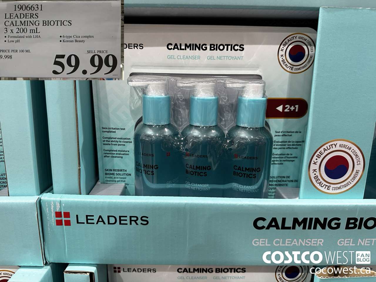 1906631 LEADERS CALMING BIOTICS 3 X 200ML $59.99