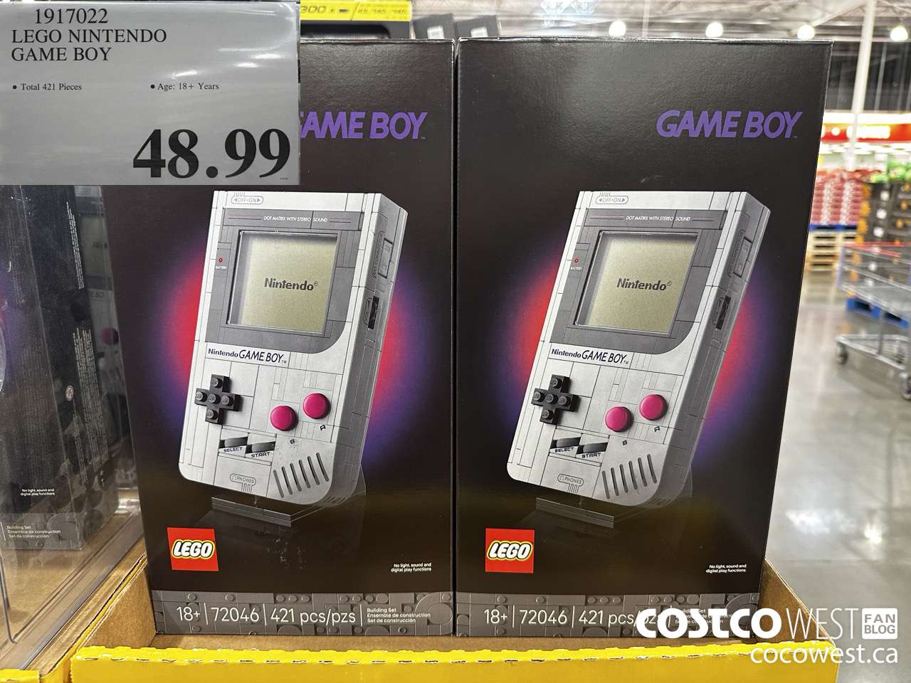 1917022 LEGO NINTENDO GAME BOY $48.99