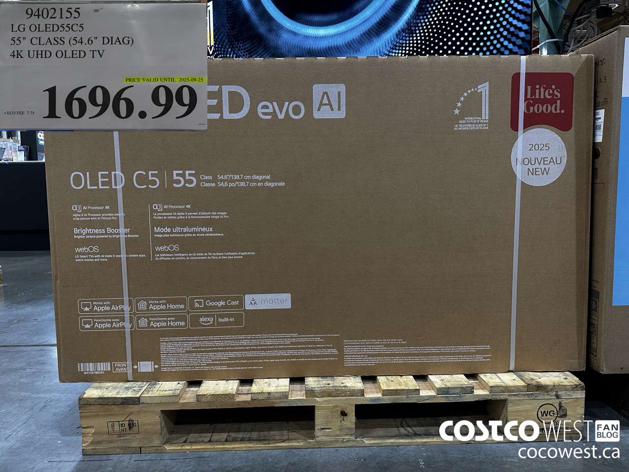 9402155 LG OLED55C5 55