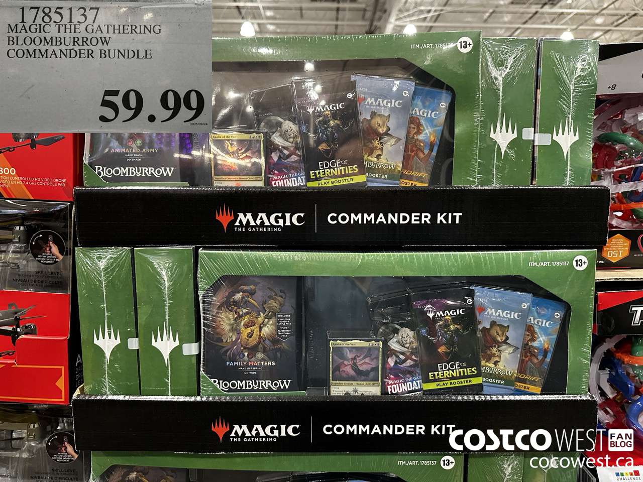 1785137 MAGIC THE GATHERING BLOOMBURROW COMMANDER BUNDLE $59.99