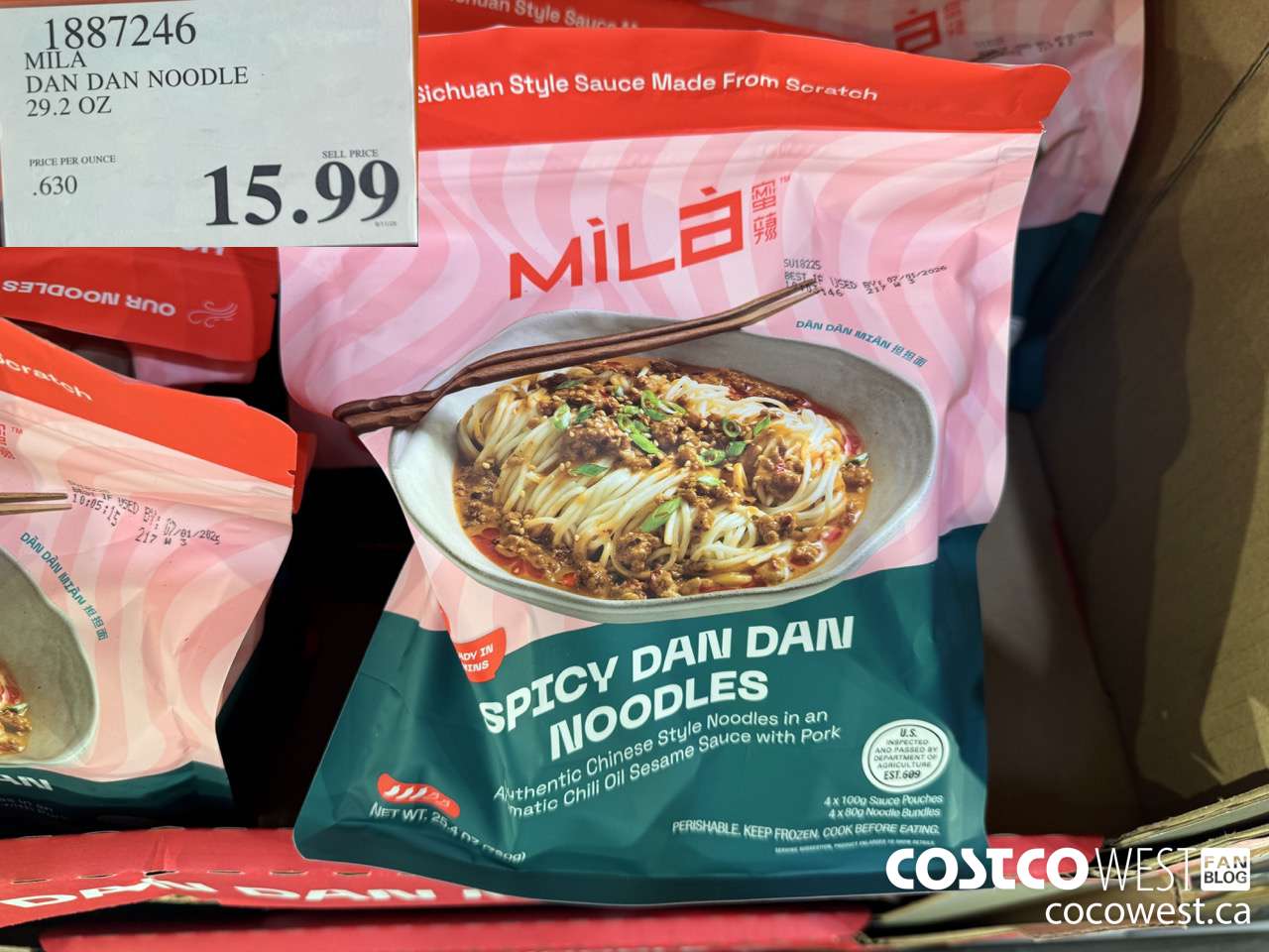1887246 MILA DAN DAN NOODLE 29.2 OZ $15.99