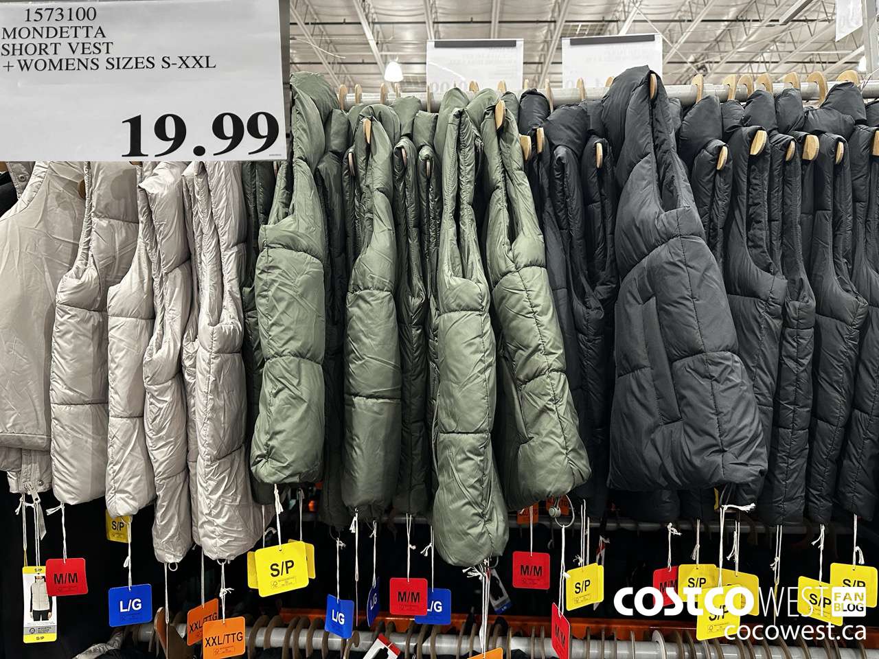 1573100 MONDETTA SHORT VEST WOMENS SIZES S-XXL $19.99