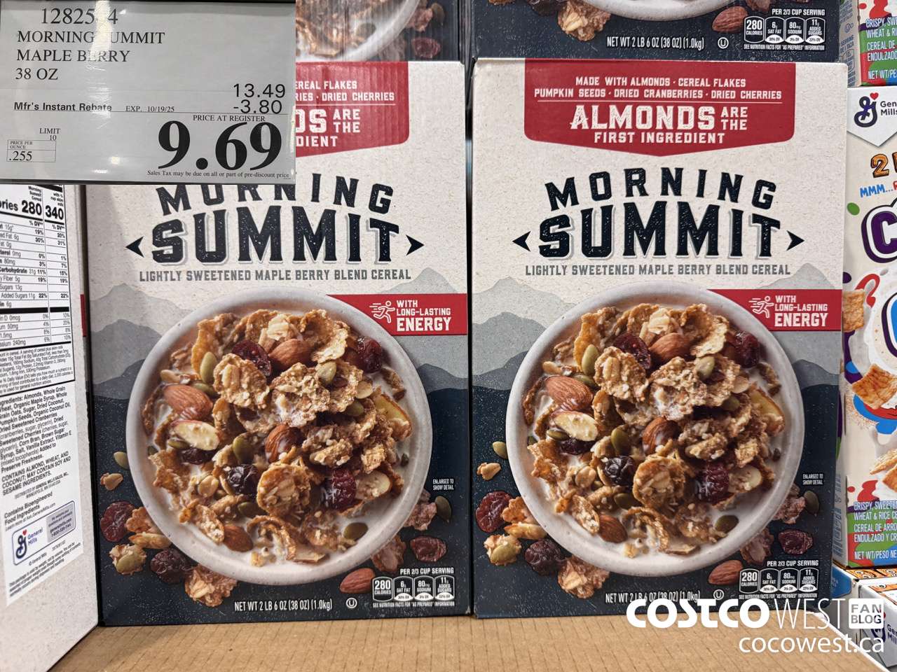 1282504 MORNING SUMMIT MAPLE BERRY 38 OZ ($3.80 INSTANT SAVINGS EXPIRES ON 2025-10-19) $9.69