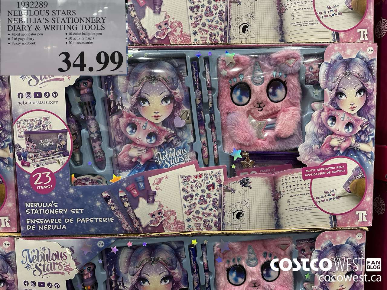 1932289 NEBULOUS STARS NEBULIA'S STATIONNERY DIARY & WRITING TOOLS $34.99