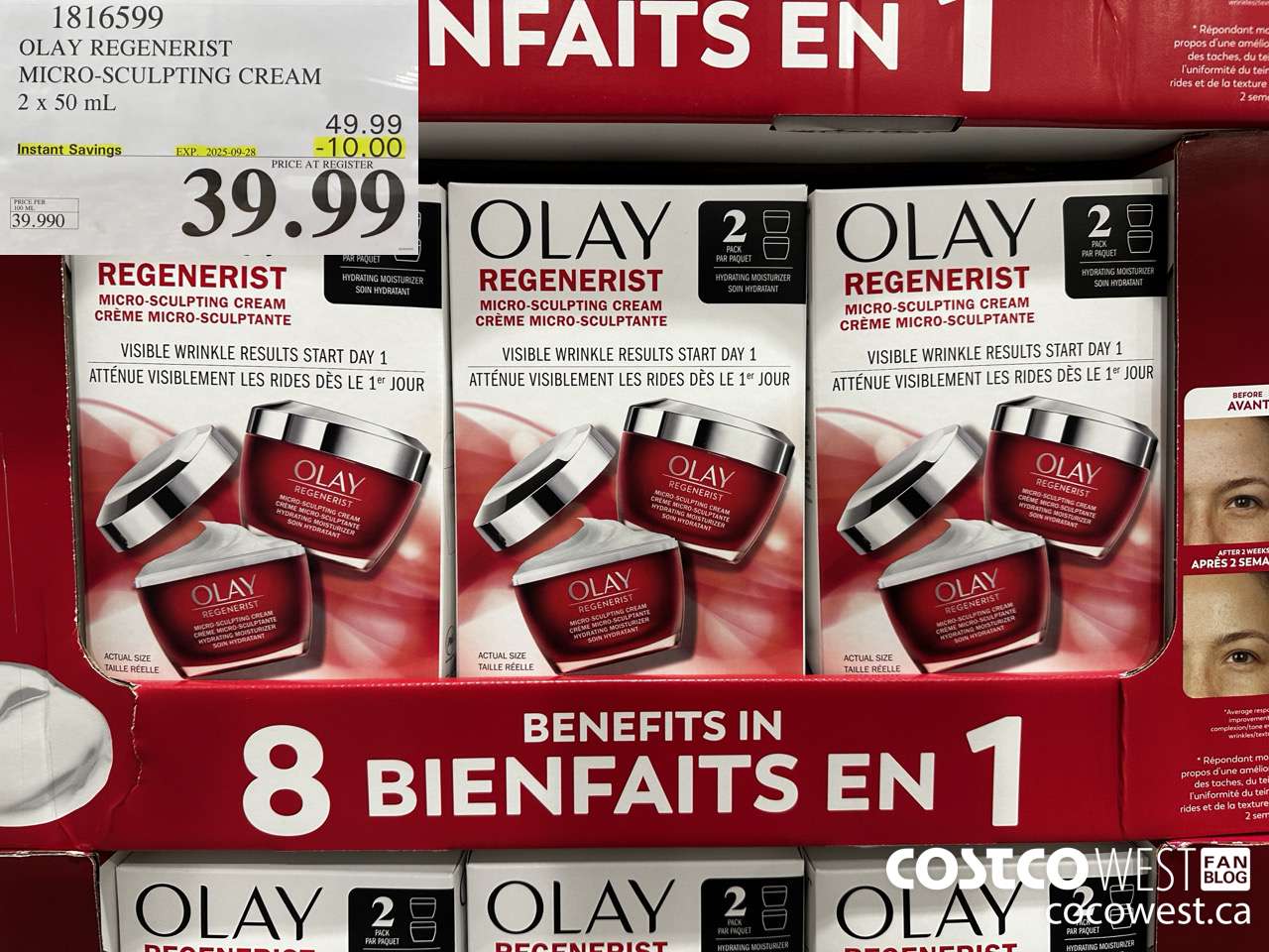 1816599 OLAY REGENERIST 2 X 50ML ($10.00 INSTANT SAVINGS EXPIRES ON 2025-09-28) $39.99