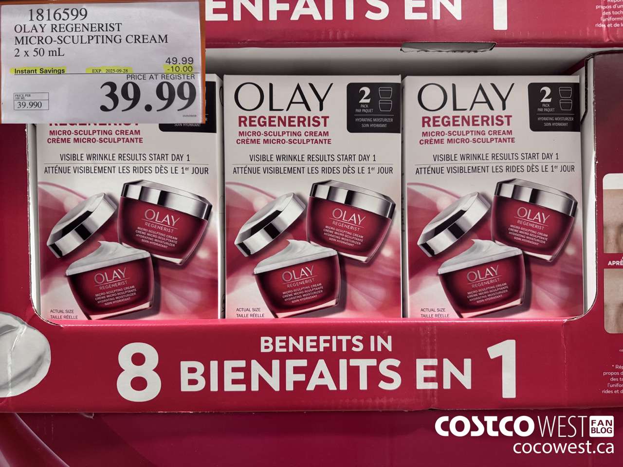 1816599 OLAY REGENERIST 2 X 50ML ($10.00 INSTANT SAVINGS EXPIRES ON 2025-09-28) $39.99