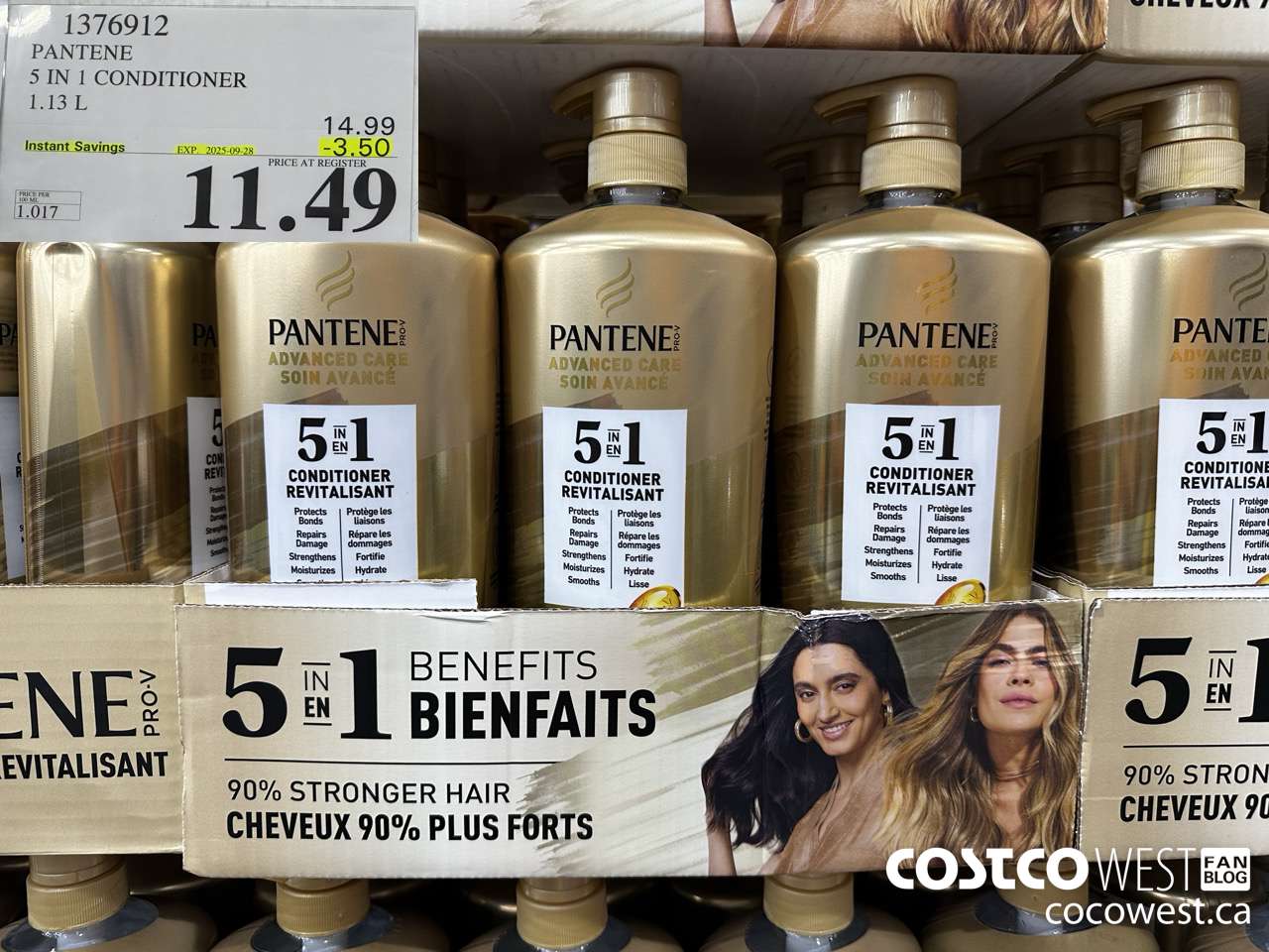 1376912 PANTENE 5 IN 1 CONDITIONER 1.13L ($3.50 INSTANT SAVINGS EXPIRES ON 2025-09-28) $11.49