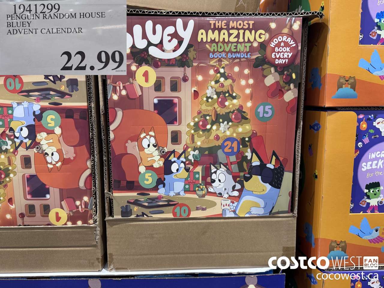 1941299 PENGUIN RANDOM HOUSE BLUEY ADVENT CALENDAR $22.99