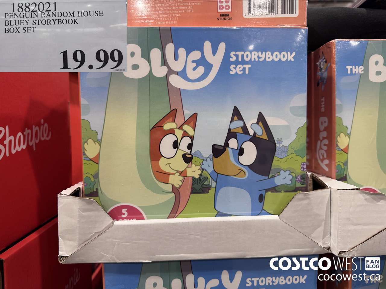 1882021 PENGUIN RANDOM HOUSE BLUEY STORYBOOK BOX SET $19.99