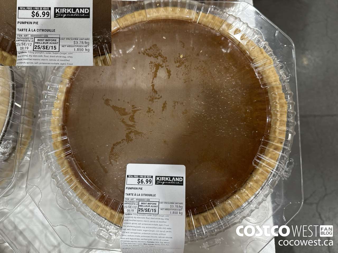 11226 PUMPKIN PIE $6.99