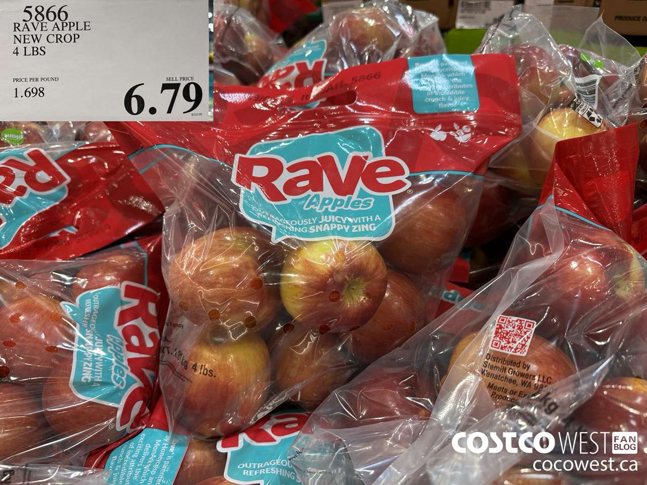 5866 RAVE APPLE NEW CROP 4 LBS $6.79