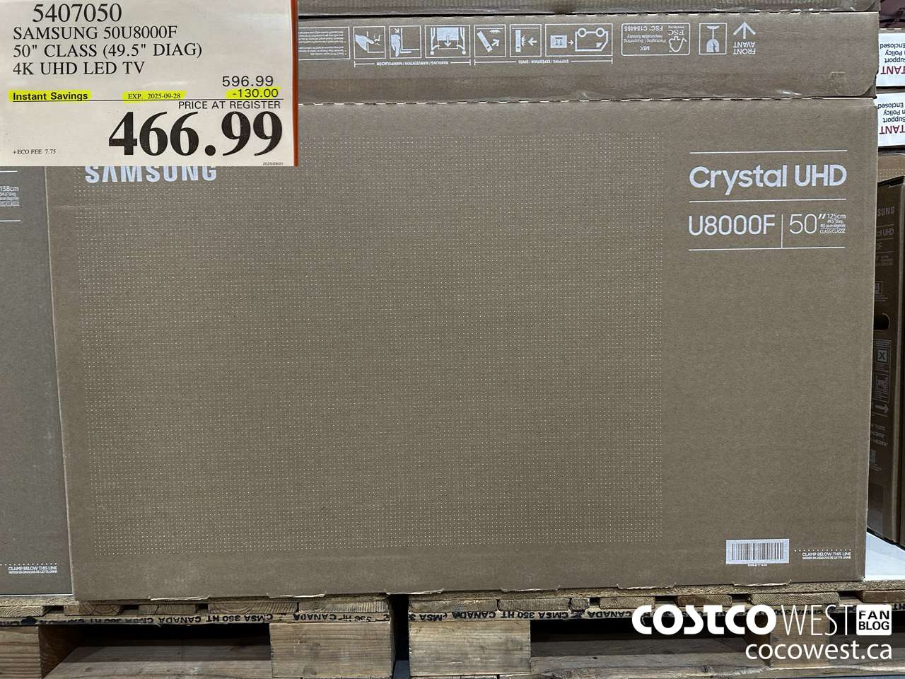 5407050 SAMSUNG 50U8000F 50