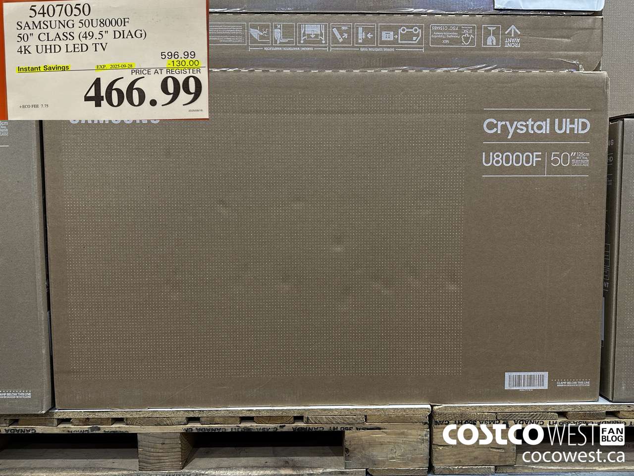 5407050 SAMSUNG 50U8000F 50