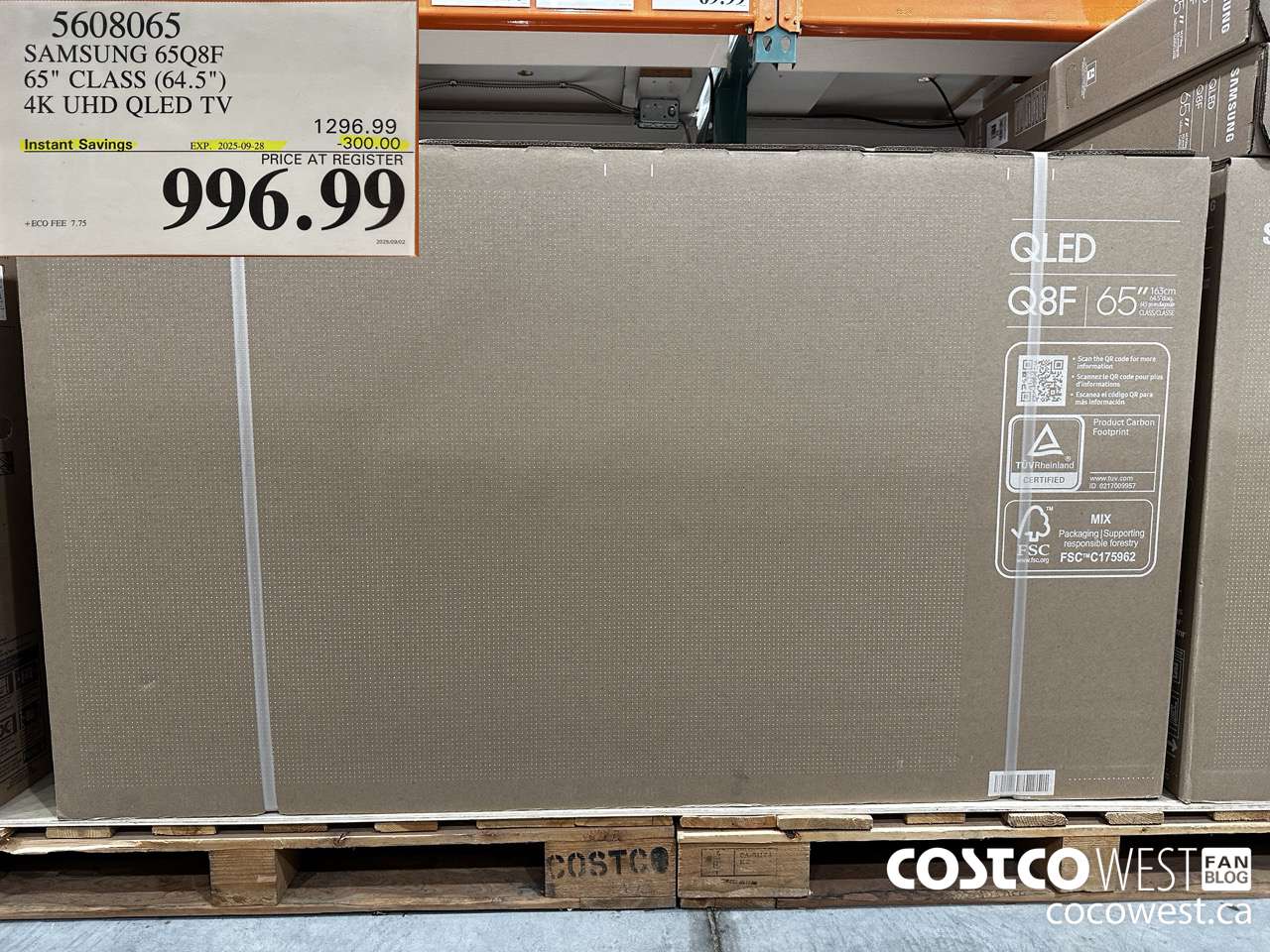 5608065 SAMSUNG 65Q8F 65
