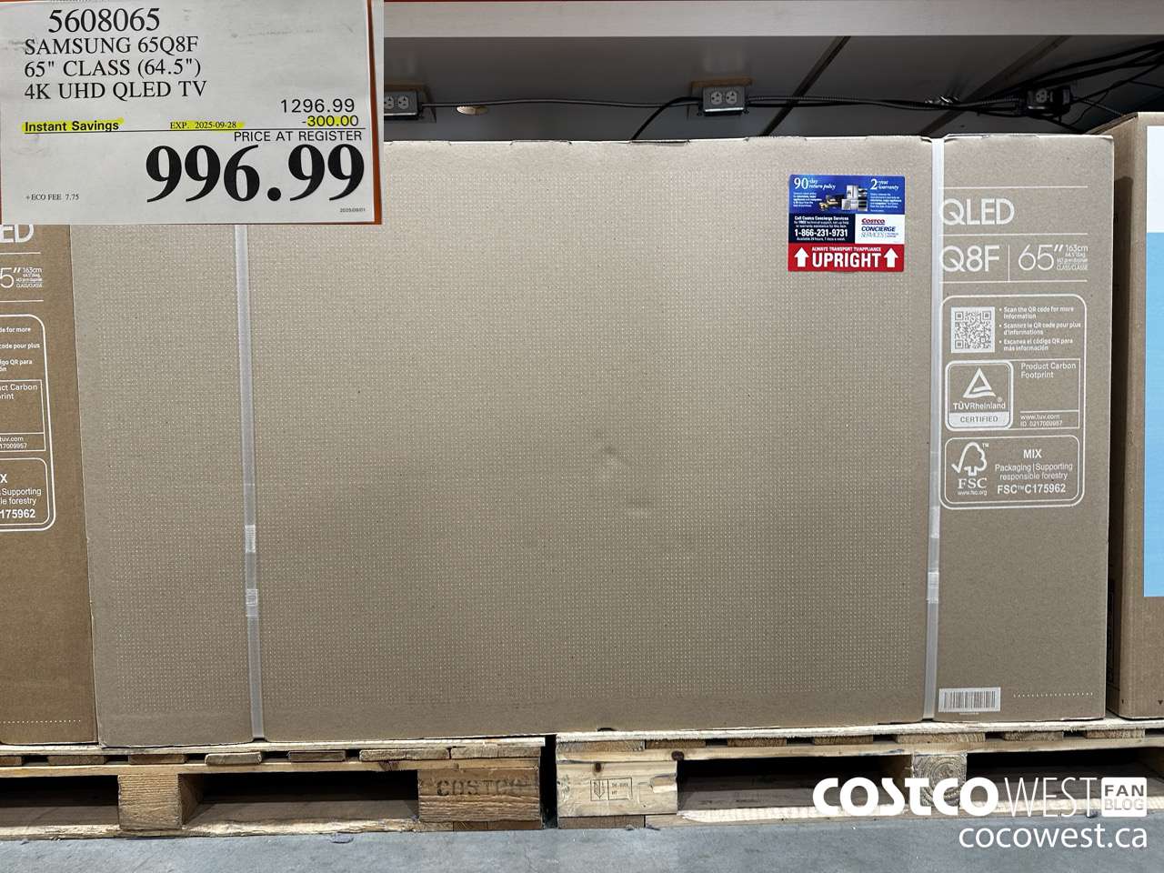 5608065 SAMSUNG 65Q8F 65