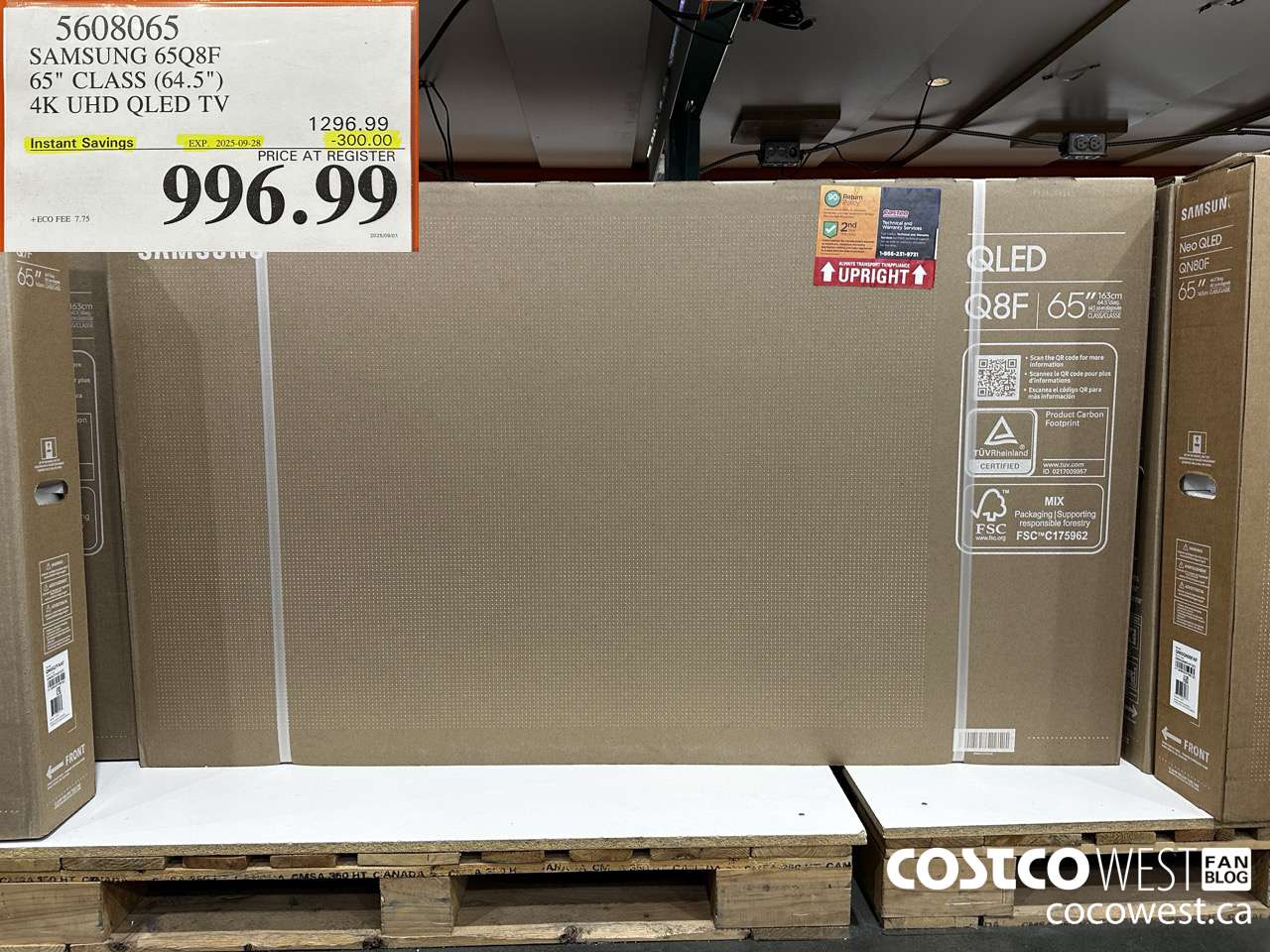 5608065 SAMSUNG 65Q8F 65
