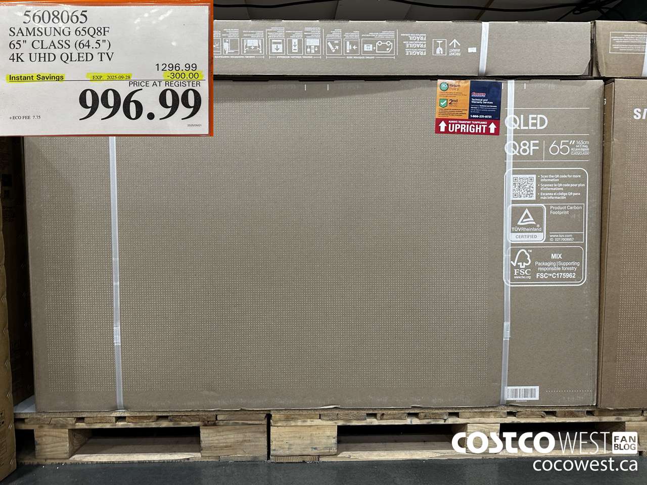 5608065 SAMSUNG 65Q8F 65
