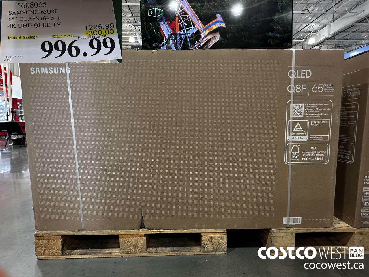 5608065 SAMSUNG 65Q8F 65
