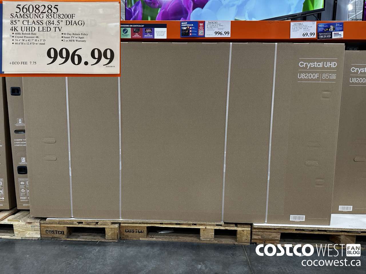 5608285 SAMSUNG 85U8200F 85