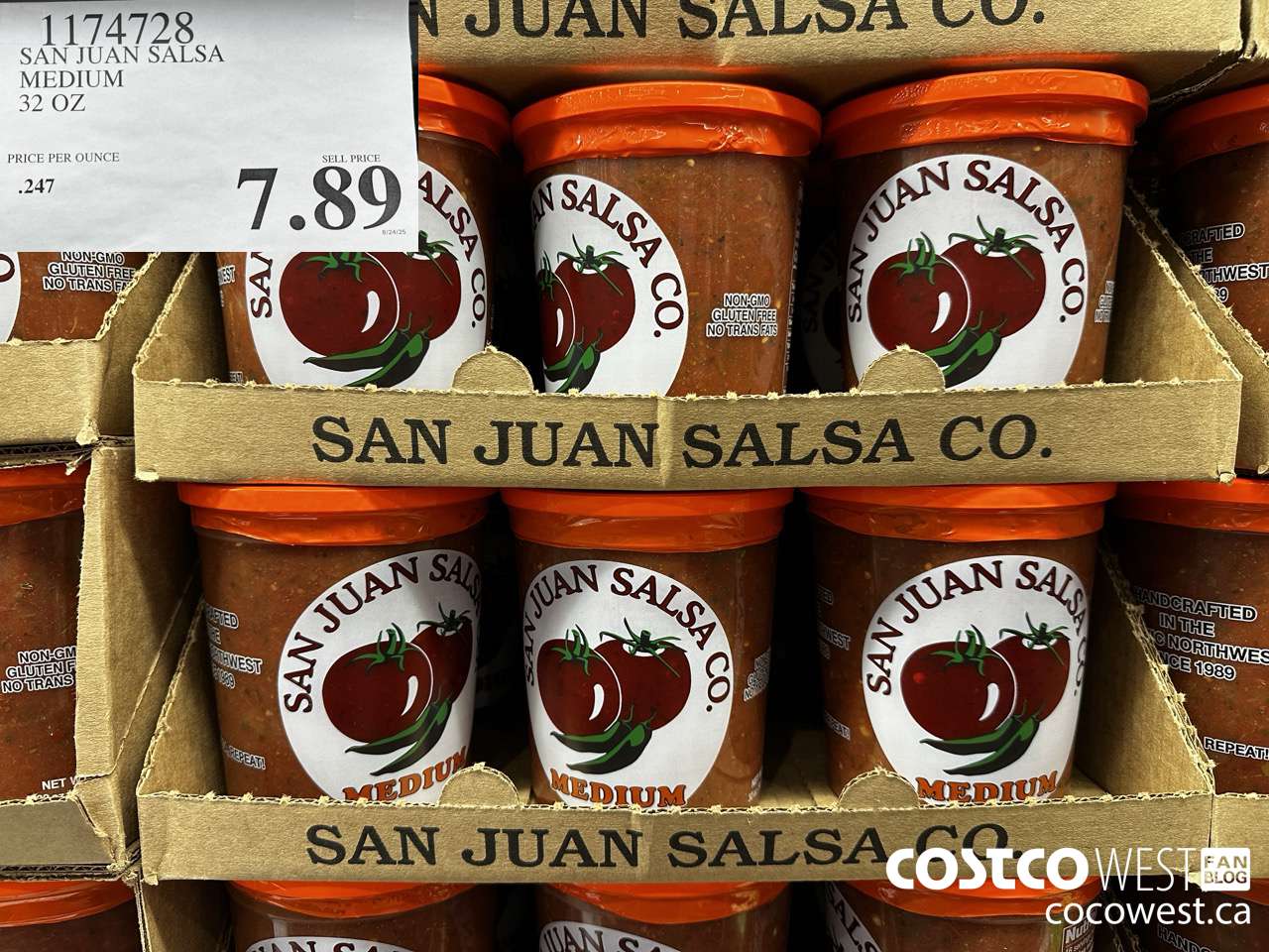 1174728 SAN JUAN SALSA MEDIUM 32 OZ $7.89