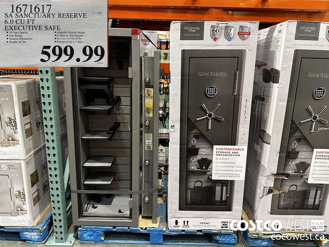 1671617 SA SANCTUARY RESERVE 6.0 CU FT EXECUTIVE SAFE $599.99