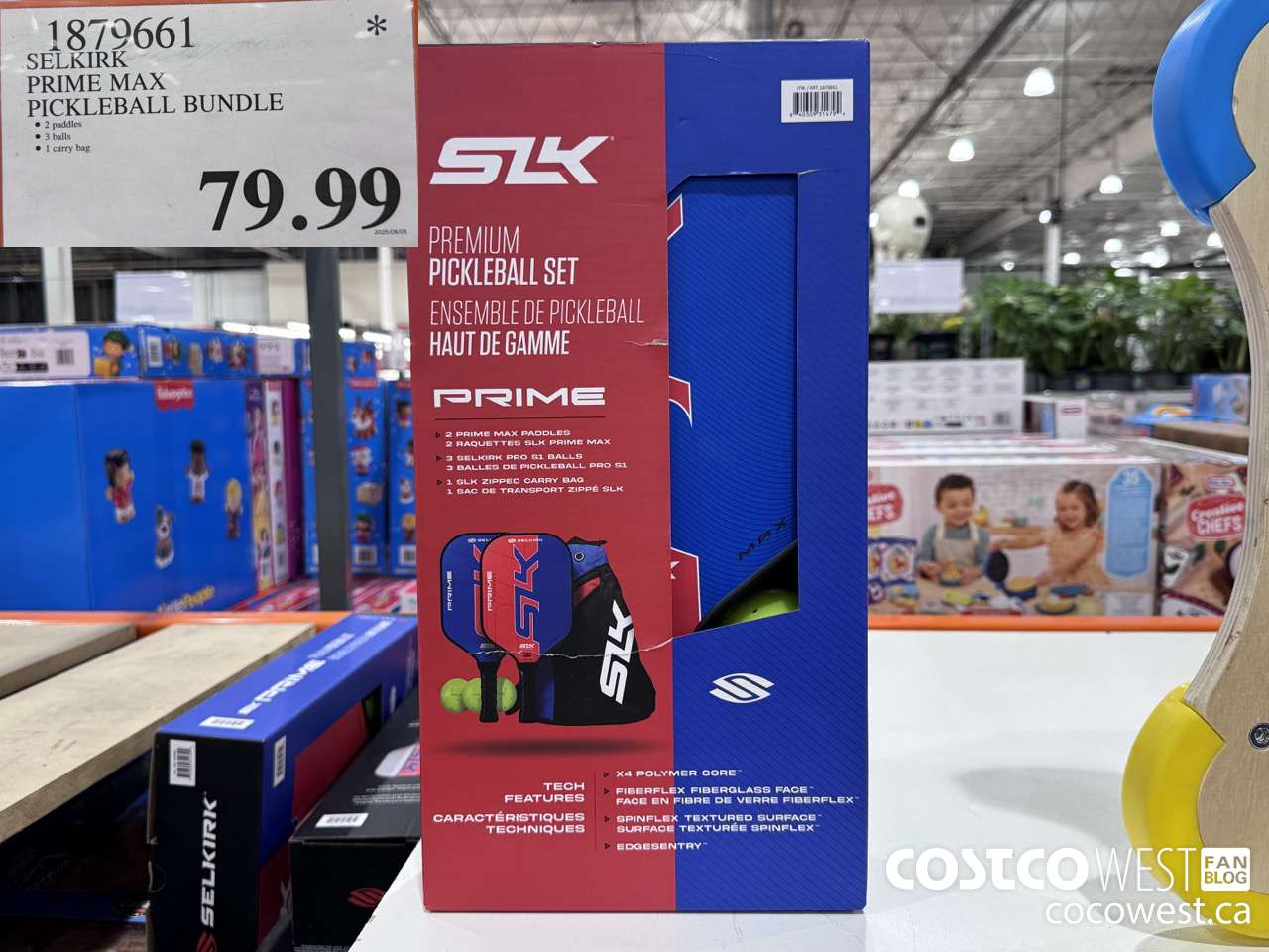1879661 SELKIRK PRIME MAX PICKLEBALL BUNDLE $79.99