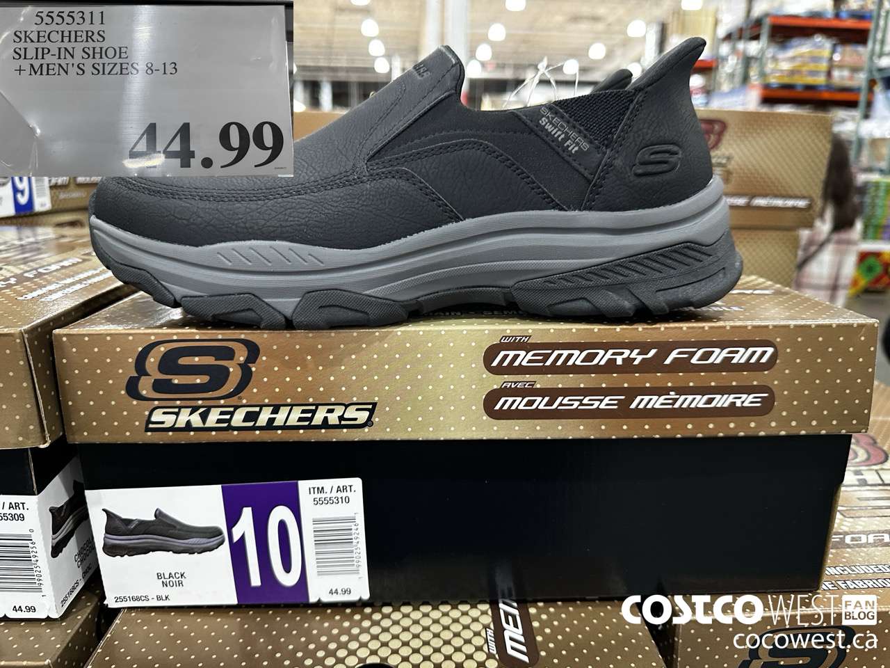 5555311 SKECHERS SLIP-IN SHOE MENS SIZES 8-13 $44.99