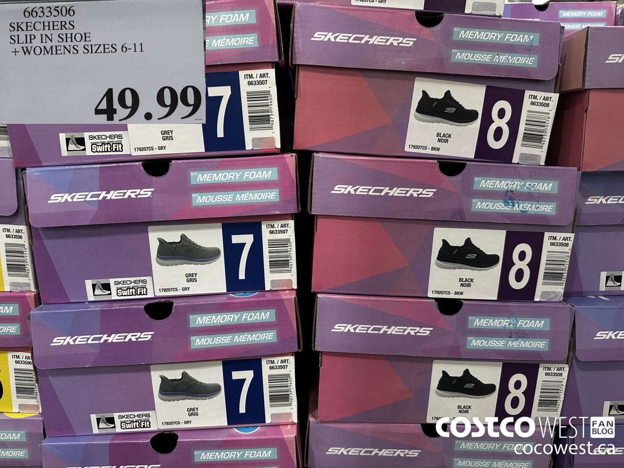 6633506 SKECHERS SLIP IN SHOE WOMENS SIZES 6-11 $49.99